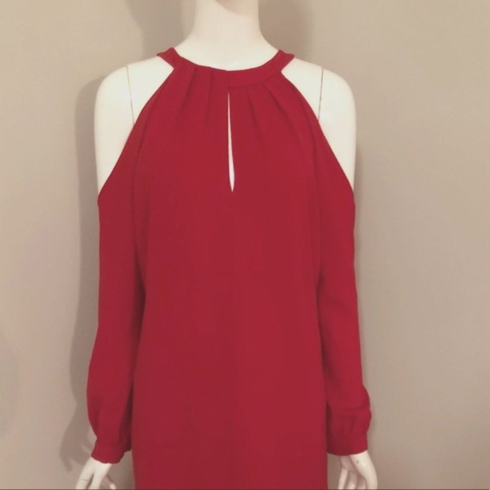 NWT BCBG Cold Shoulder Dress